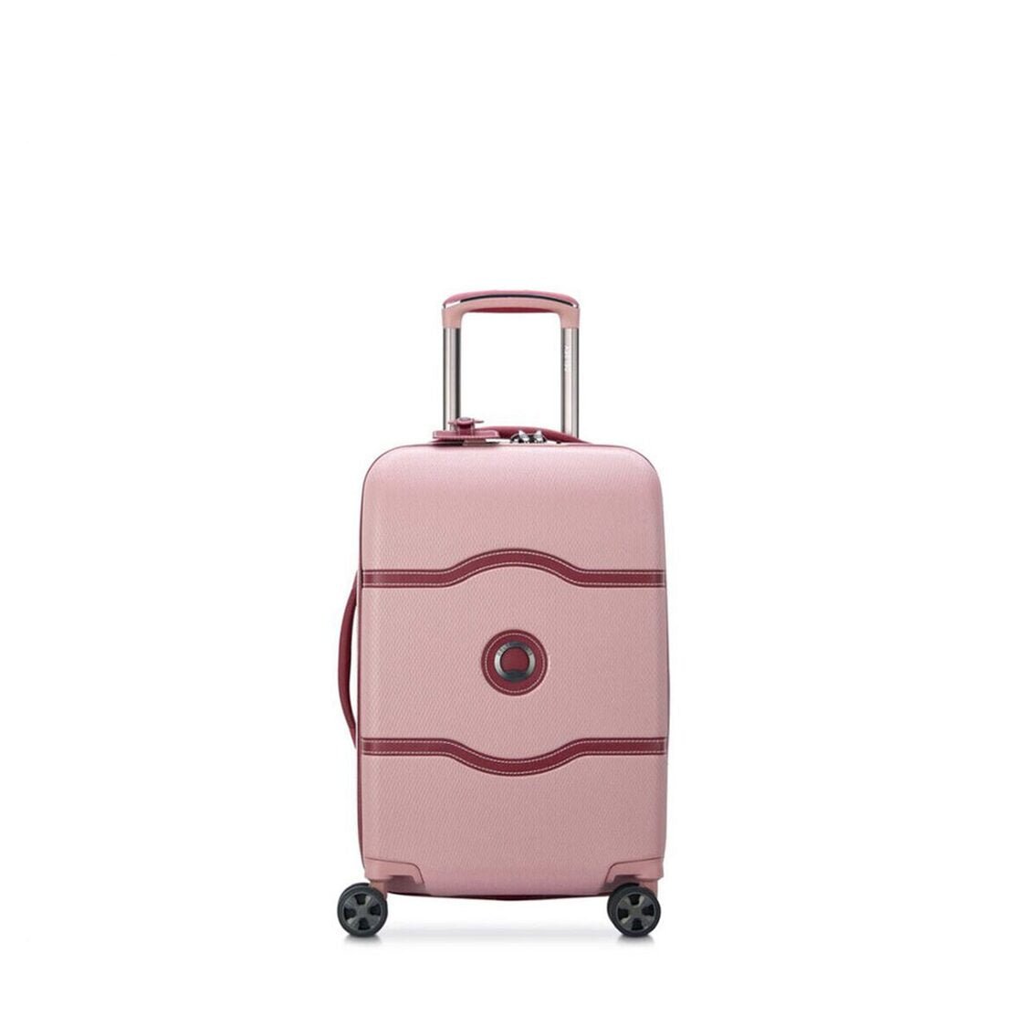 delsey-paris-chatelet-air-20-4-double-wheels-cabin-trolley-luggage-case-with-zip-securitech-2-pink-8056524