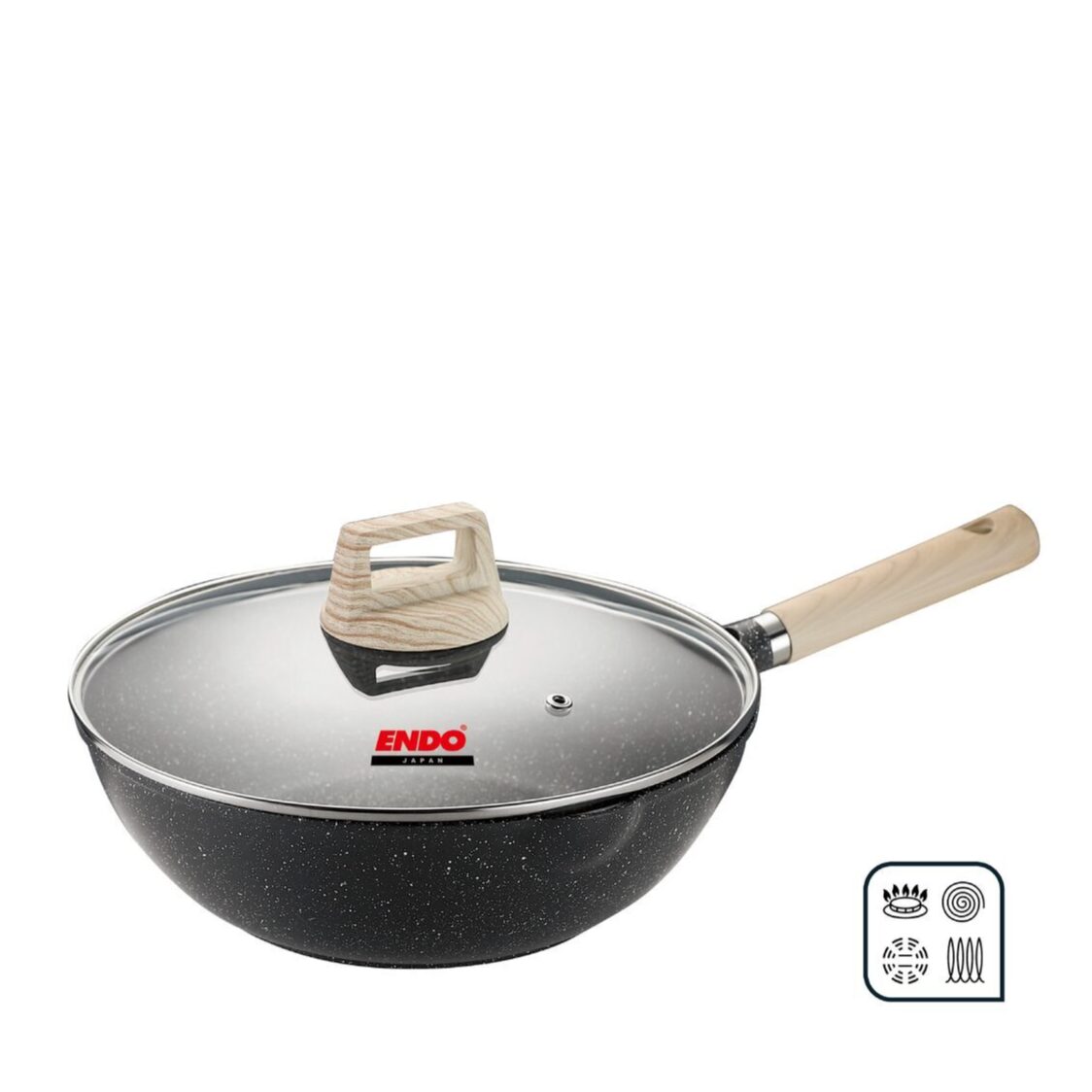 endo-ganseki-28cm-ih-wok-pan-with-lid-e-gsk-28wp-8600039