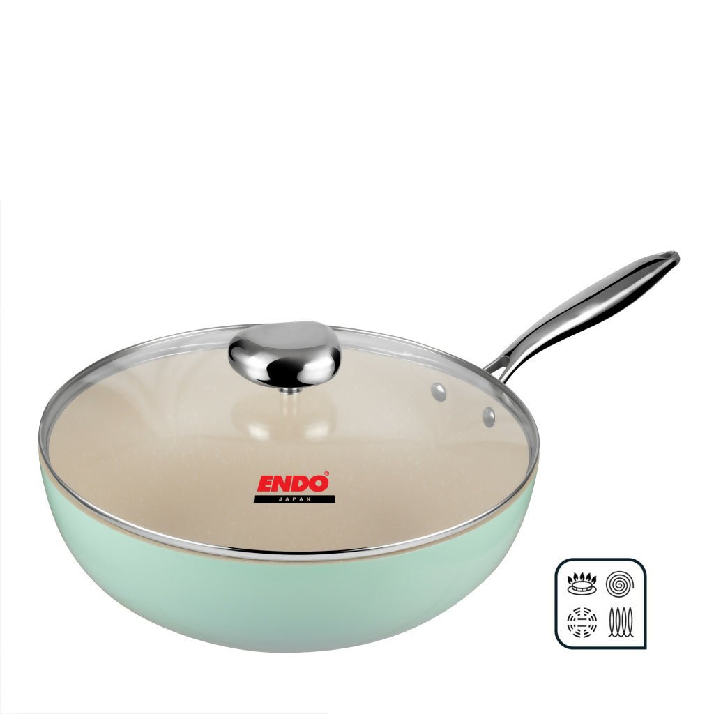 endo-wagashi-32cm-ih-skillet-wok-green-e-wgs-32sw-green-8424030