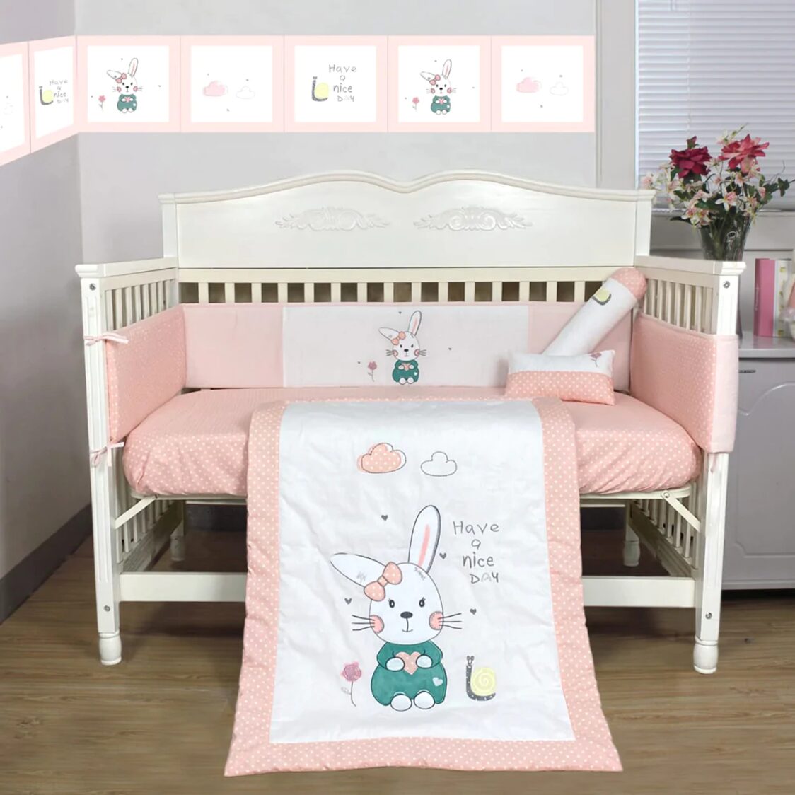 happy-cot-bedding-set-have-a-nice-day-5pcs-7381936