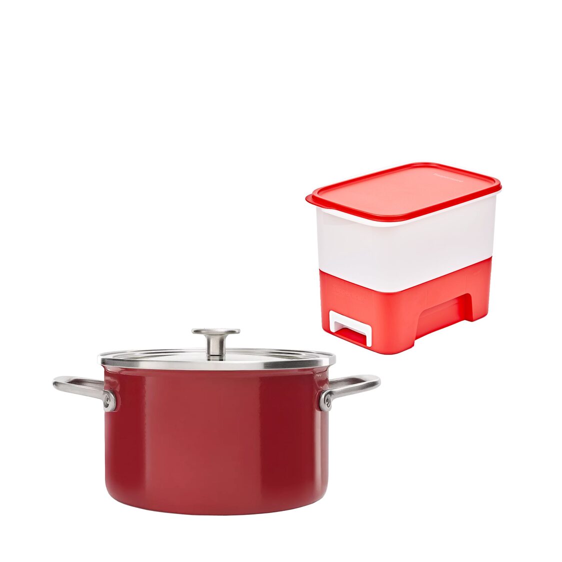kitchenaid-24cm-cast-iron-enamel-casserole-gpka668602-red-free-tupperware-smart-rice-dispenser-1809736