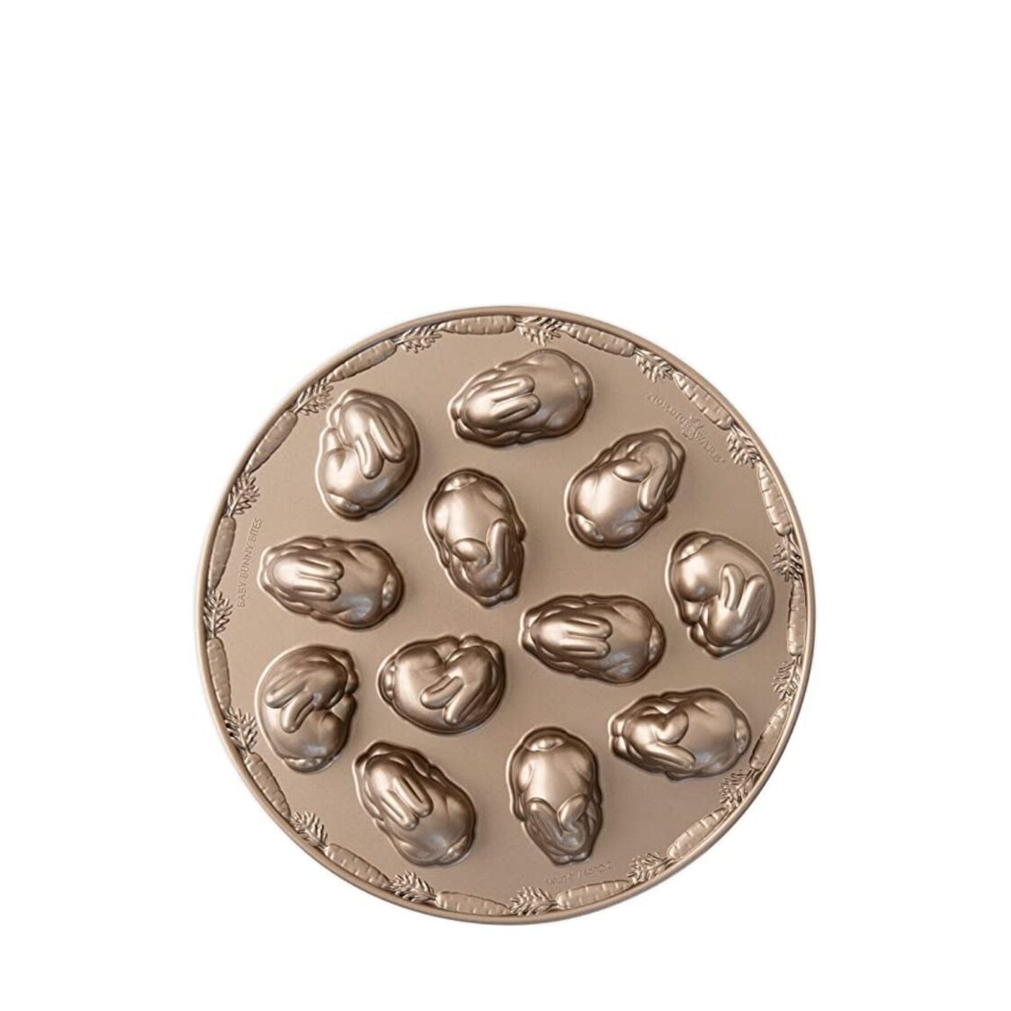 nordicware-cast-aluminium-baby-bunny-bites-cakelet-pan-toffee-257nw-90148-9986938