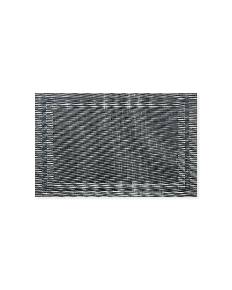 rapee-cornice-woven-texilene-placemat-tone-on-tone-double-border-design-30-x-45-cm-black-6795226