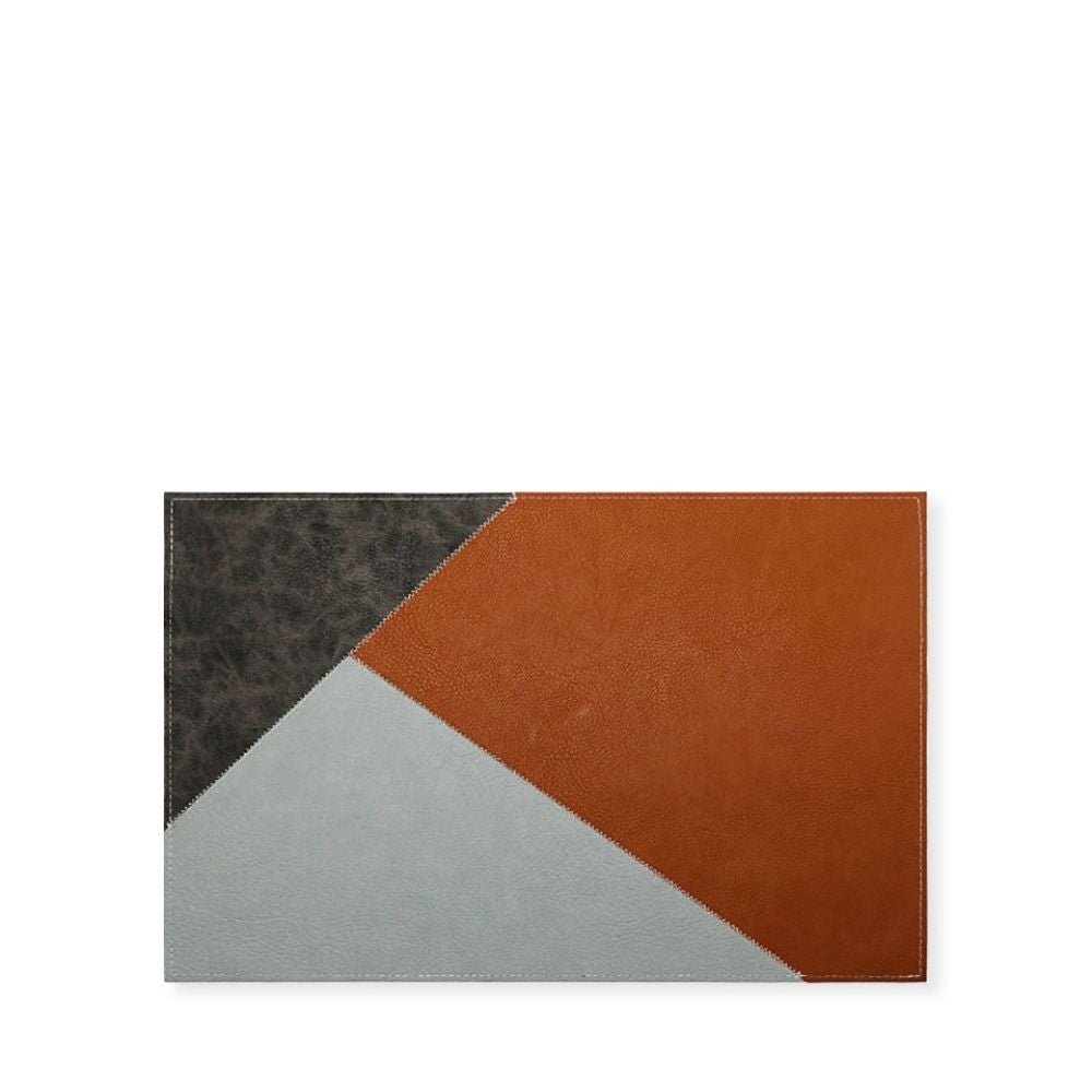 rapee-cosmo-pu-placemat-geometric-patchwork-design-30-x-45-cm-tan-3042352