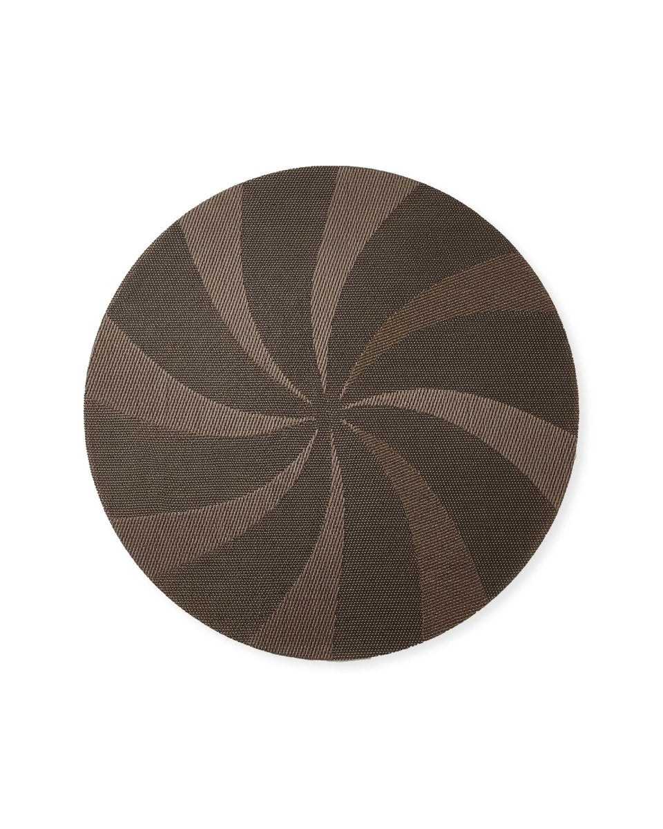 rapee-marche-woven-texilene-placemat-swirl-design-38-cm-round-brown-9420259