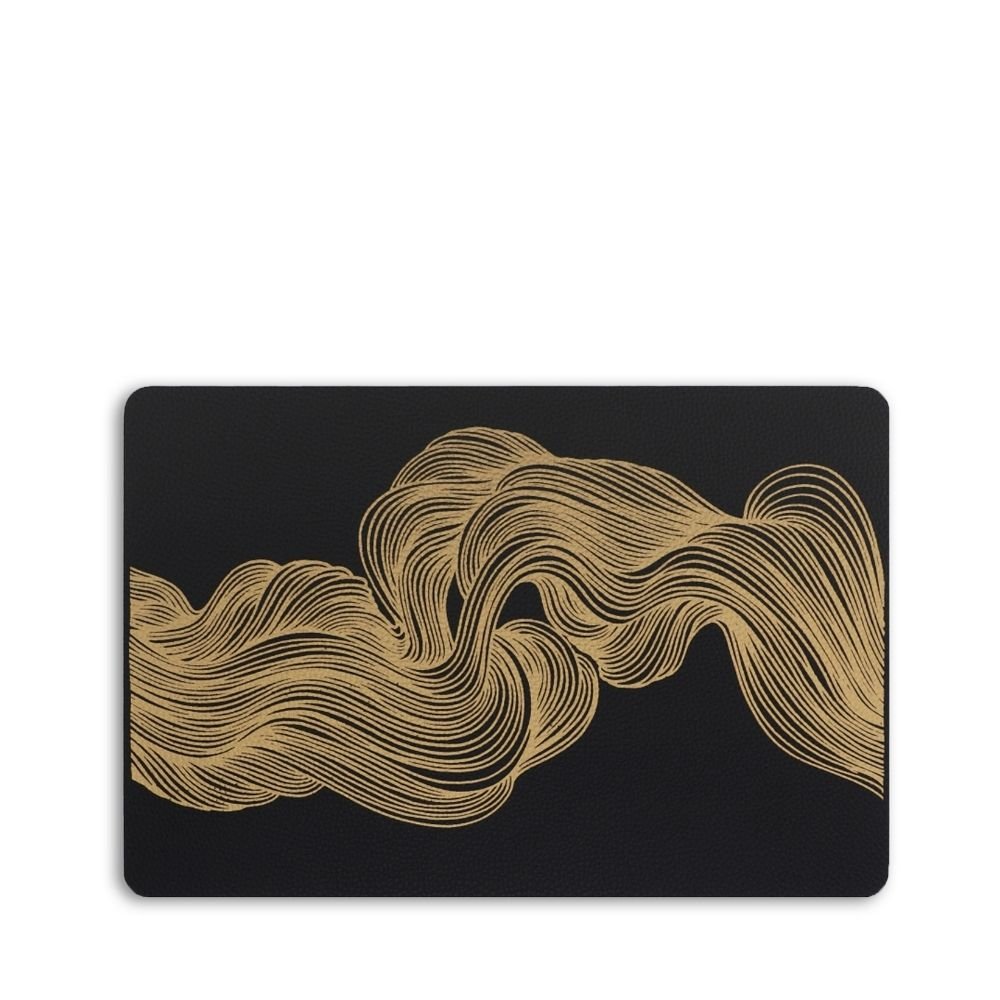 rapee-wave-placemat-gold-print-pu-30-x-45-cm-black-1416658
