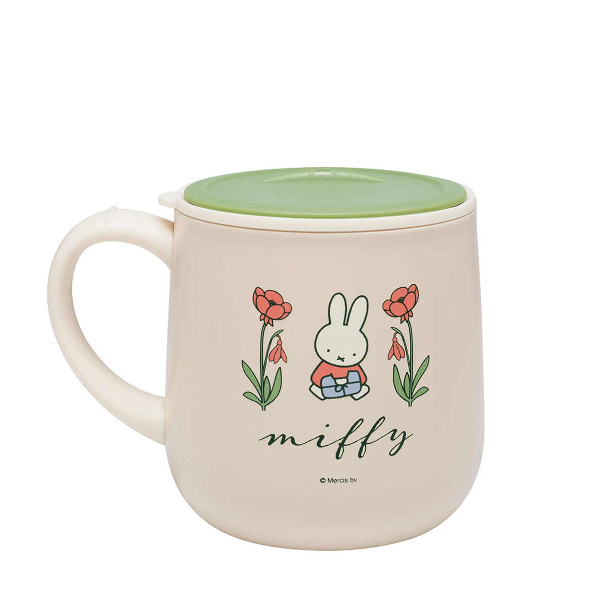 snapware-360ml-stainless-steel-tumbler-miffy-floral-olive-4123312