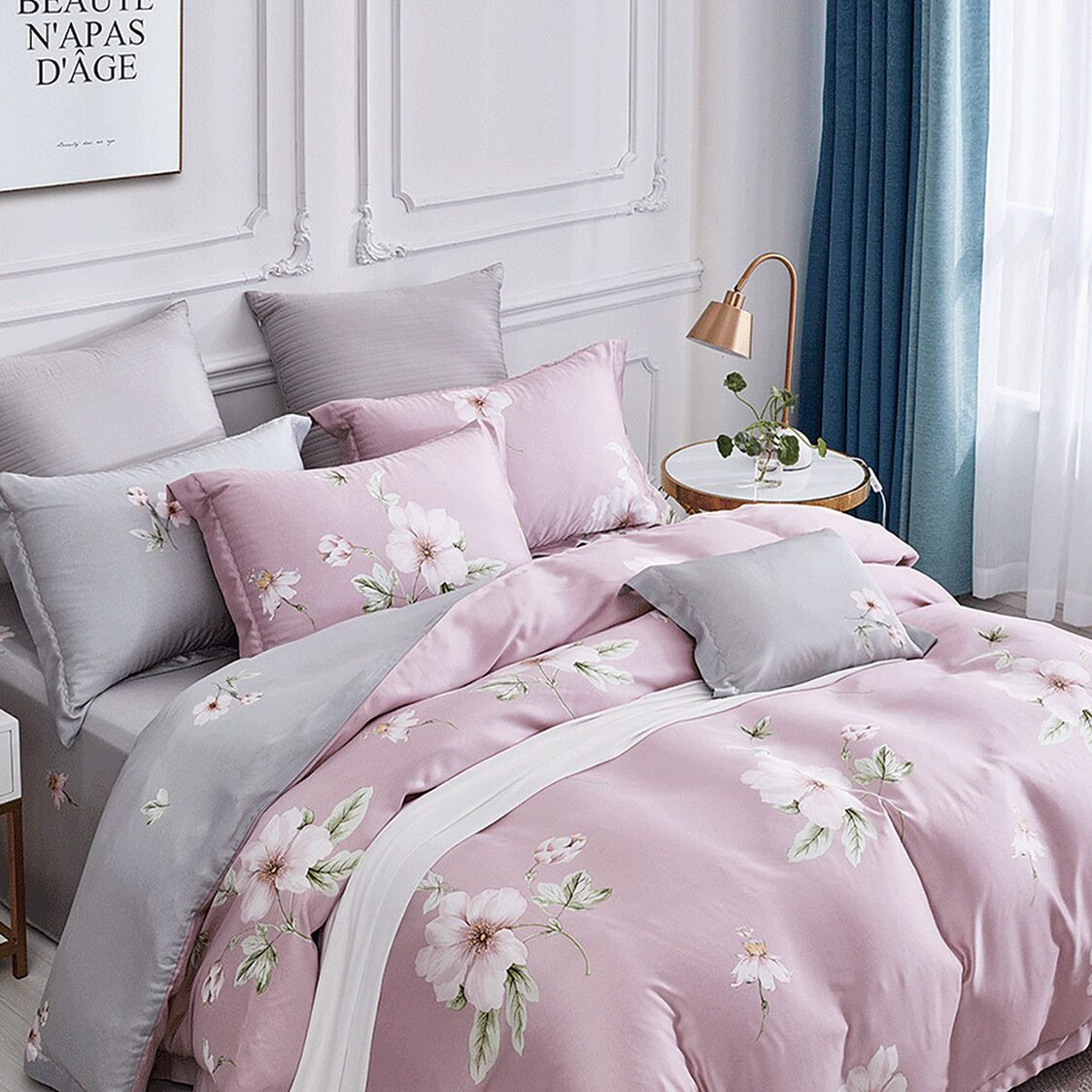 suzanne-sobelle-65p-viera-pink-deluxe-fitted-sheet-setcomforterbed-set-6980885