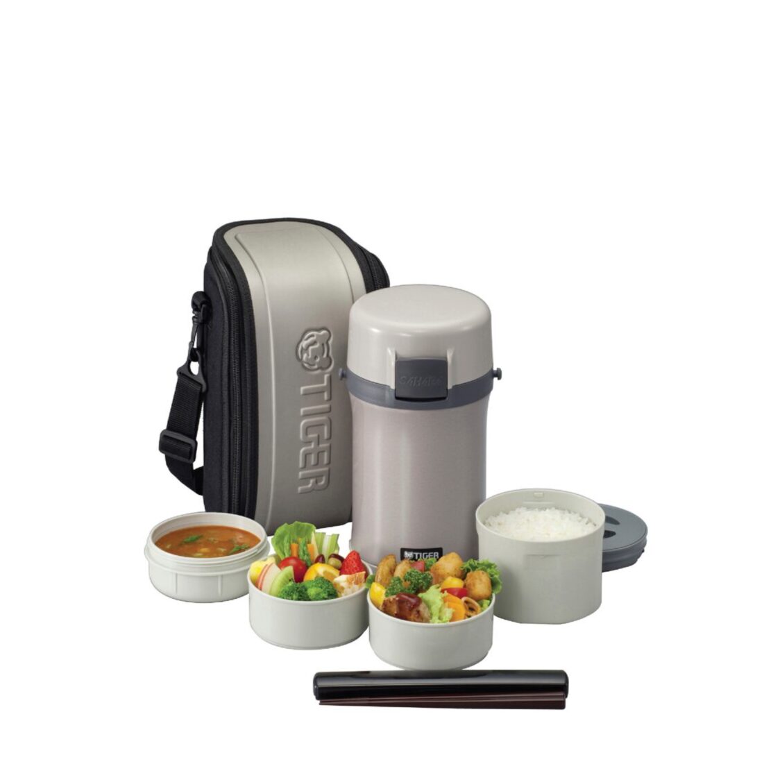 tiger-vacuum-insulated-double-stainless-steel-lunch-box-with-bag-4-cups-lwu-f200-1375713